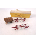 Vintage Two Teams of 6 Horses Old Timer Covered Wagon Diecast Japan 3.25... - $11.35