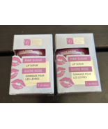 2x Global Beauty Care PINK SUGAR ROSE Lip Scrub Lip Treatment 1.7oz each - $12.44 CAD