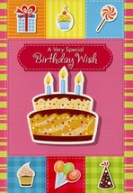 A Very Special Birthday Wish - General Birthday Greeting Card - 01215-1 - $2.79