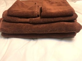 5-Piece Set of Ralph Lauren 100% Turkish Cotton Brown Towels - £128.68 GBP