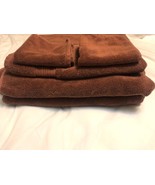 5-Piece Set of Ralph Lauren 100% Turkish Cotton Brown Towels - £126.41 GBP