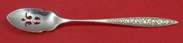 Spanish Lace by Wallace Sterling Silver Olive Spoon Pierced Custom - £53.49 GBP
