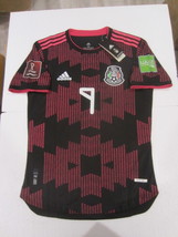 Raul Jimenez Mexico 2022 World Cup Qualifiers Match Home Soccer Jersey 2020-2021 - £71.94 GBP