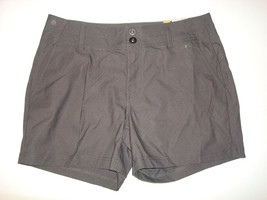 Womens 12 PrAna New NWT Gray 5&quot; Hike Shorts Pockets Trail Organic Alana ... - £74.41 GBP