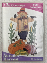 Autumn Harvest Embroidery Design Collection - Anita Goodesign CD (27AGHD) - $22.79
