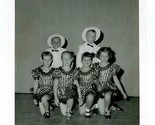 1950&#39;s Dance Recital Photo 2 Boys &amp; 4 Girls Tap Dancers - $13.86