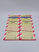 Lot Of 2 Ghirardelli Chocolate Squares Peppermint Bark Bar 3.5 Oz Each - £13.01 GBP