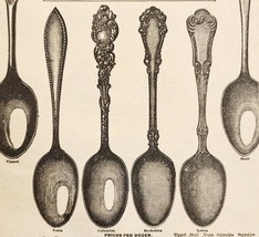 1900 Rogers Brothers Silverware Advertisement Victorian Sears Roebuck 5.... - $20.98