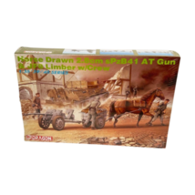 Dragon Model Kit 1:35 WWII Horse Drawn 2.8 sPzB41 AT Gun & JF8 Limber 6079 - $41.52