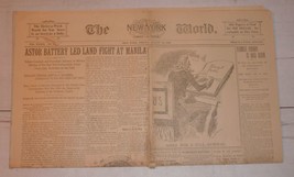 New York World Newspaper, August 19, 1898 - Man Who Surrendered Manila - $27.03 CAD