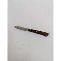 Flint Arrowhead Paring Knife 6 3/4&quot; Stainless Vanadium 3&quot; Blade Wood Handle - $19.97
