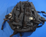 THE NORTH FACE HIKING OUTDOOR CAMPING BLACK MULTI POCKET TRAVEL BACKPACK... - $34.82