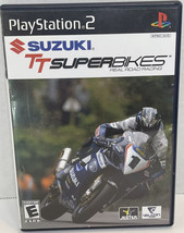 Suzuki TT Superbikes Real Road Racing PS2 Game PlayStation 2 Motorcycle Super - £3.59 GBP