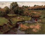 Russian Countryside Painting by A Prokofieff UNP DB Postcard U24 - £3.06 GBP