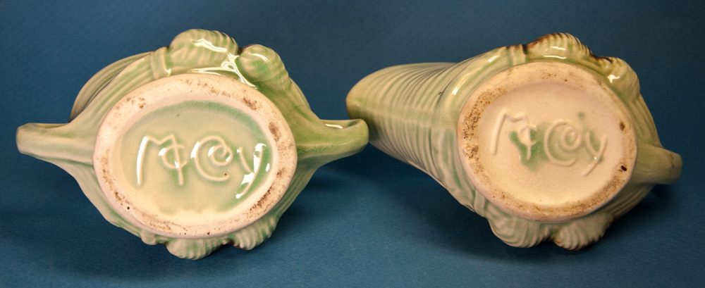 McCoy Pine Cone Creamer & Sugar Bowl Pottery Item image 4