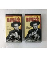 Lot of 2 Maverick The Collector’s Edition VHS Tapes - A Fellow's Brother -,Two T - $4.99