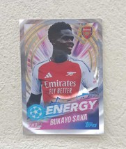 Bukayo Saka 2025 Topps Sticker - $171.35 MXN