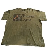 Call Of Duty Black Ops II The Future Is Black Army Green Men&#39;s TShirt Sz... - £18.28 GBP