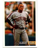 1993 Bowman Albert Belle #445 Cleveland Guardians Baseball Card - $1.77