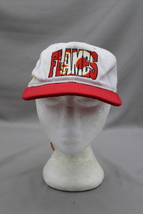 Calgary Flames Hat (VTG) -  Flames Block Script - Adult Draw Stringback - £38.75 GBP