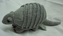 Zoona Cute Gray Armadillo 9&quot; Plush Stuffed Animal Toy - £14.64 GBP