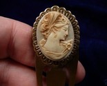 (CBS38-1) Lady flower Gray CAMEO BOOKMARK book mark books reader library - $28.97