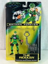 The Riddler Action Figure Trapping Brain Drain Helmet Batman Forever Kenner 1995 - £3.88 GBP