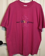 Dark Pink Walt Disney World Shirt Mickey Women’s Size Large - £6.25 GBP