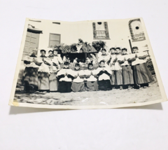 Vintage 1920s Church Mission Boys School Praying Uniform Class Photo Rare - £52.30 GBP