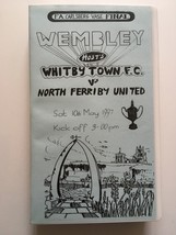 FA VASE FINAL 1997 - WHITBY TOWN V NORTH FERRIBY UTD (VHS TAPE) - £5.91 GBP