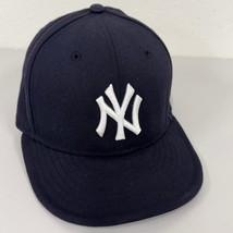 New Era Yankees Hat MLB Baseball Cap Fitted Navy Blue Adult - $15.99