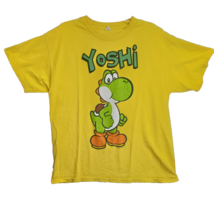 Super Mario Bros Yoshi 2011 Nintendo Tshirt Size L Yellow Nintendo NES - £9.10 GBP