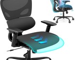 Bnehs Ergonomic Office Chair, Seat Slidable Desk Chair, Mesh Office Chai... - $116.92