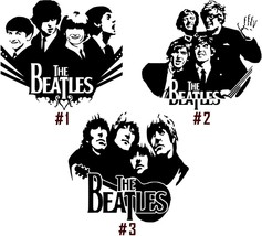 Beatles Vinyl Decal Sticker John Lennon Paul McCartney George Harrison Starr Car - £4.93 GBP