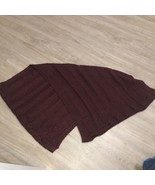 H&amp;M Acrylic Infinity Scarf Maroon One Size 40x28 - €6,86 EUR