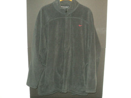 Nike Fleece Pullover Men&#39;s Size XXL, Half-Zip, Dark Gray, No Lining - £25.96 GBP