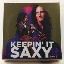 Kenny G. Keepin&#39; It Saxy, Power of Jazz Board Game NEW SEALED 2019 2-5 Players - £10.70 GBP