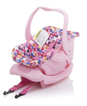 Joovy Toy Doll Infant Car Seat Pink, Girls Kids Pretend Role Play Doll Acces-NEW - £118.60 GBP