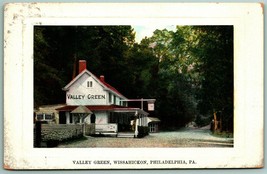Valley Green Wissahickon Philadelphia Pennsylvania PA DB Postcard C14 - £4.95 GBP
