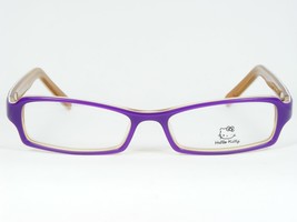 Hello Kitty HKA12 C08 Purple /WHITE /AMBER Eyeglasses Glasses Opal 49-15-135mm - £58.42 GBP
