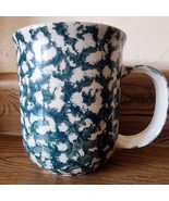 Folk Craft Moose Country by Tienshan Ceramic Coffee Mugs 12 oz 3.75&quot; Green - €6,29 EUR