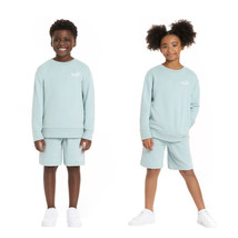 PUMA Youth 2-piece French Terry Set Blue Black or Tan - £27.86 GBP