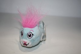 Zhu Zhu Pets Merritt 4” Hamster Toy Sounds Rolls Blue Pink Plush - $12.60