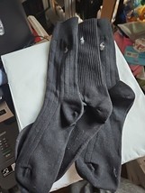 NEW 3 PAIRS MENS POLO RALPH LAUREN CREW DRESS SOCKS SIZE 10-13 SHOE SIZE... - $16.78