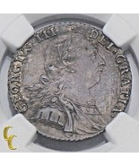 1787 Gran Bretaña Chelín Corazones En Ms 63 Por NGC 1S Moneda de Plata K... - £534.44 GBP