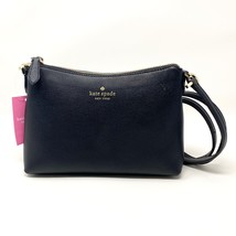 Kate Spade Bailey Crossbody Purse Bag in Black Leather k4651 New With Tags - £232.10 GBP