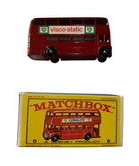 MATCHBOX LESNEY #5b London Bus - Rare BP Visco-Static Mint in Box - $2,762.43 MXN