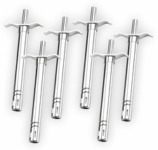 Stainless Steel Gas Lighter For Regular Uses Kitchen Gas Stove Silver 6 Pcs - £20.00 GBP