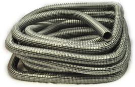 Vacuum Cleaner Hose 1 1/4  50&#39; Wire Reinforced Black - £120.15 GBP
