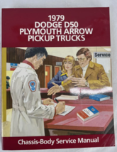 1979 Dodge D50 Plymouth Arrow Pickup Trucks Service Repair Shop Manual OEM - $2.98